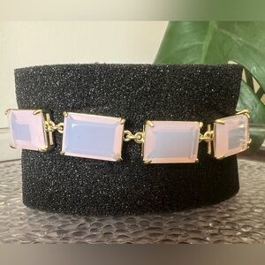 Heidi Daus 🆕 Size Large (8” long) Crystal Art Deco “In Vogue” Bracelet